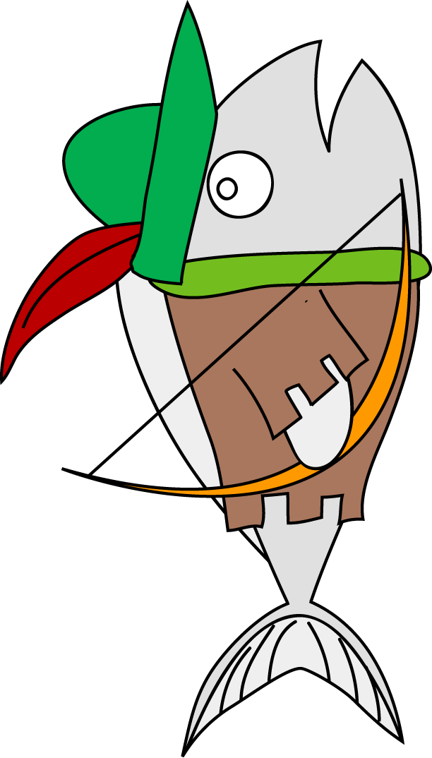 Robin Hood Fish By Belugatoons - Robin Hood Fish By Belugatoons (612x1074)