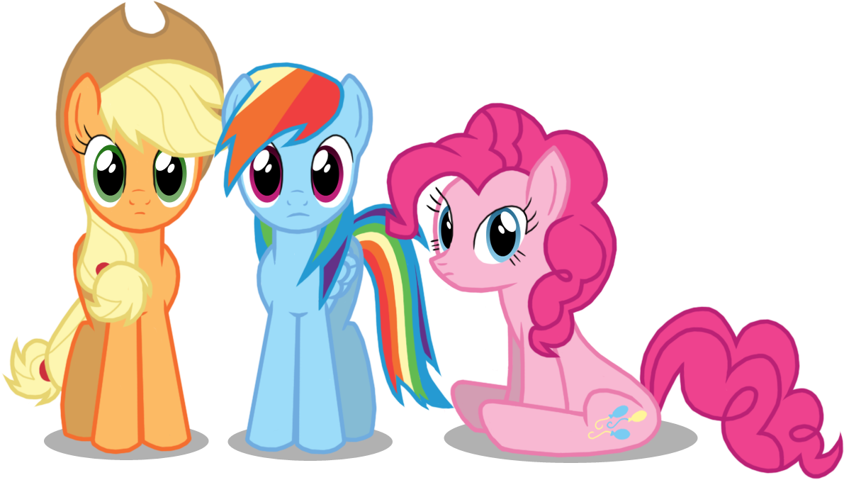 Thelastgherkin, Pinkie Pie, Rainbow Dash, Safe - Pinkie Pie Rainbow Dash Applejack (1191x677)