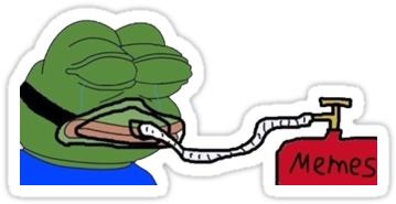 Meme - Pepe The Frog Twitter Meme (375x360)