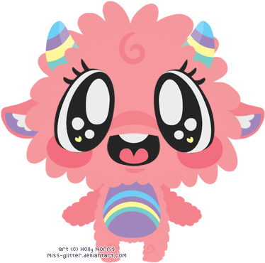 Gentle Heart Lamb Is So Cute - Kawaii (383x379)