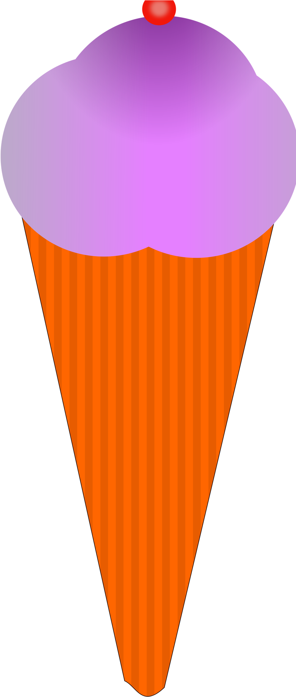 Ice Cream Sundae Clipart 19, - Ice Cream (958x2224)