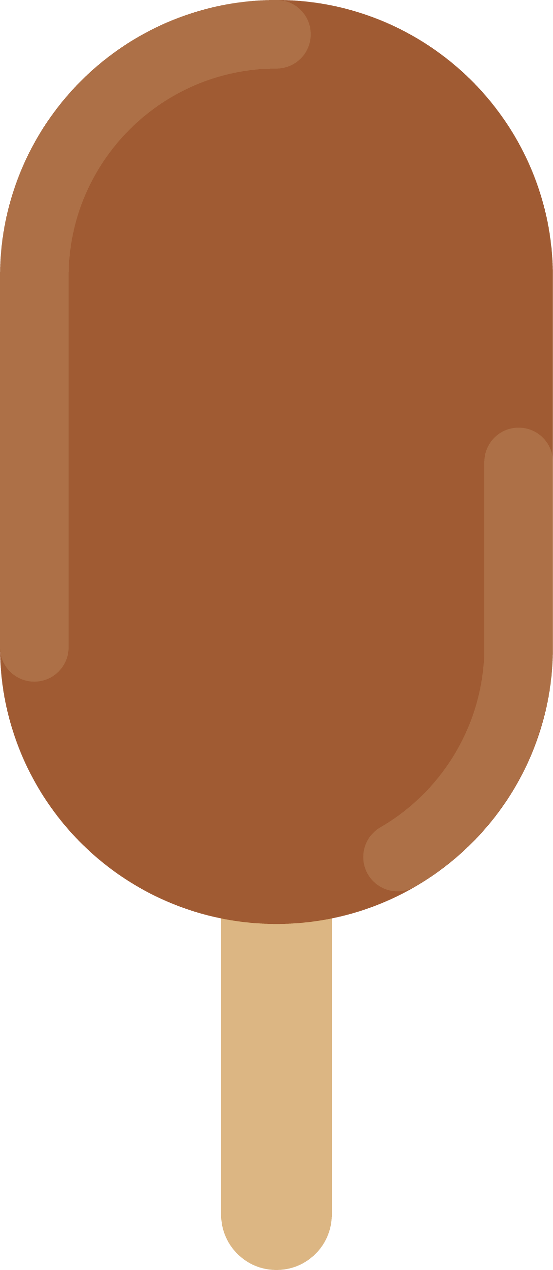 Chocolate Ice Cream Ice Pop Chocolate Cake Pain Au - Chocolate Cake (1135x2605)