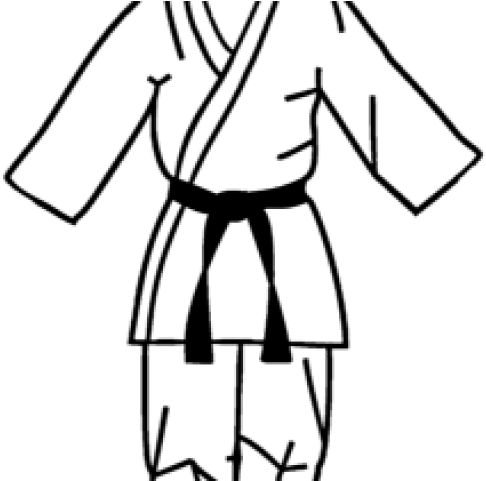 Martial Arts Clipart Karate Gi - Martial Arts Uniform Clipart (640x480)