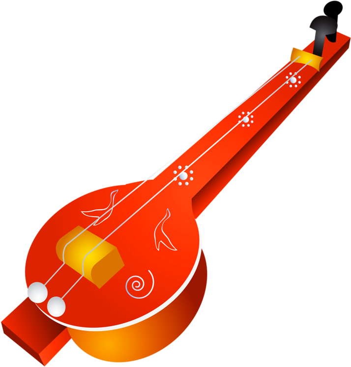 Music Clipartmusical - Indian Musical Instruments Vector Png (750x800)