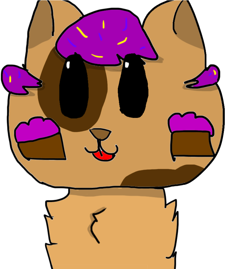 Cupcake By Gabikitty - Cartoon (859x930)