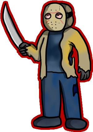 Jason Voorhees By Klunsgod - Cartoon (800x600)