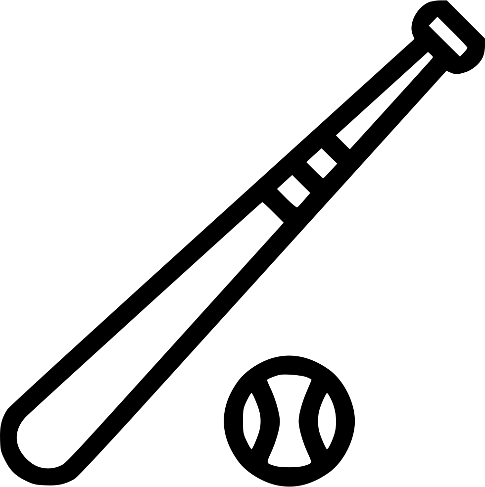 Png File - Baseball Bat Svg Free (980x984)