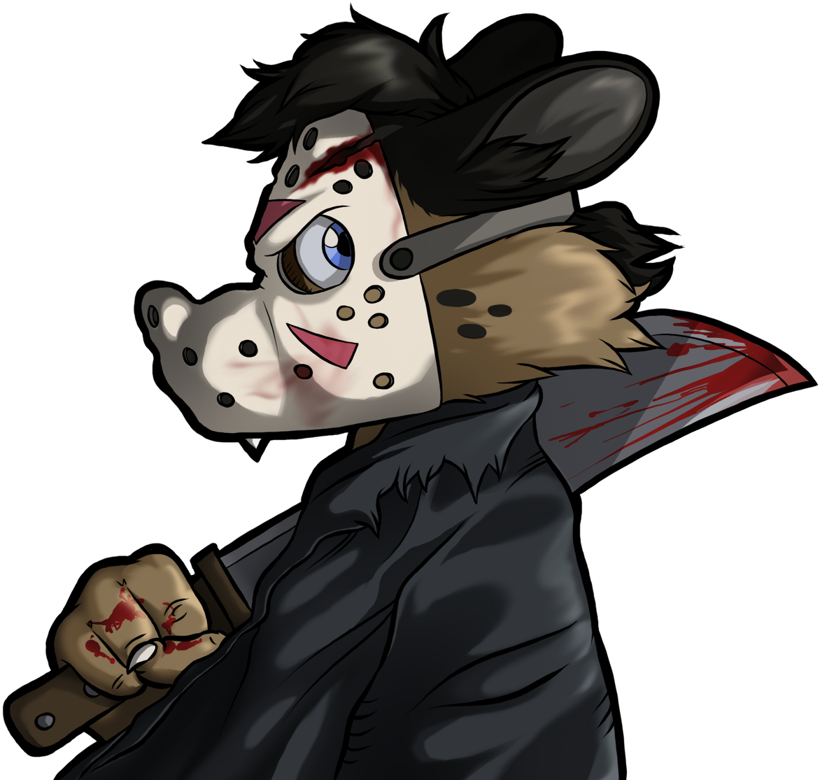 Laphin On Twitter - Laphin Hyena Png (1200x1200)