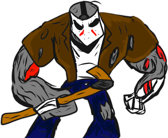 Steriod Jason Project Drawing By Mlg Ironman - Drawing (754x534)