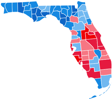 Florida Presidential Election Results - Florida 2016 Election Results (400x354)
