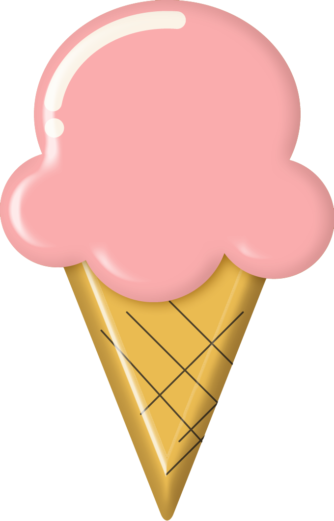 Neapolitan Ice Cream Ice Cream Cone Cartoon - Neapolitan Ice Cream Ice Cream Cone Cartoon (680x1062)