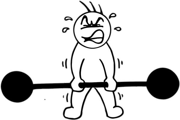 Image - Heavy Clipart Black And White (750x531)