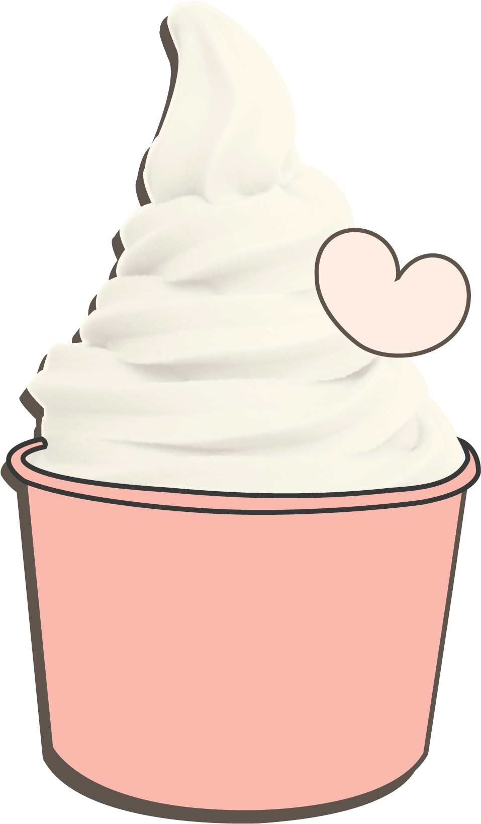 Frozen Yogurt Frozen Yogurt - Frozen Yogurt Clipart Png (979x1667)