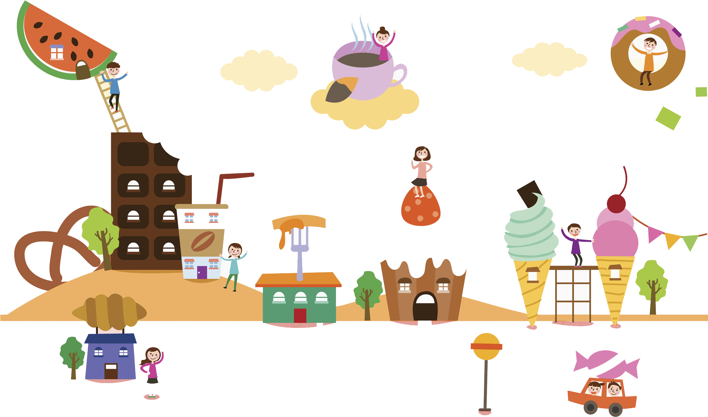 Ice Cream Watermelon Citrullus Lanatus Clip Art - Ice Cream Watermelon Citrullus Lanatus Clip Art (2331x1499)