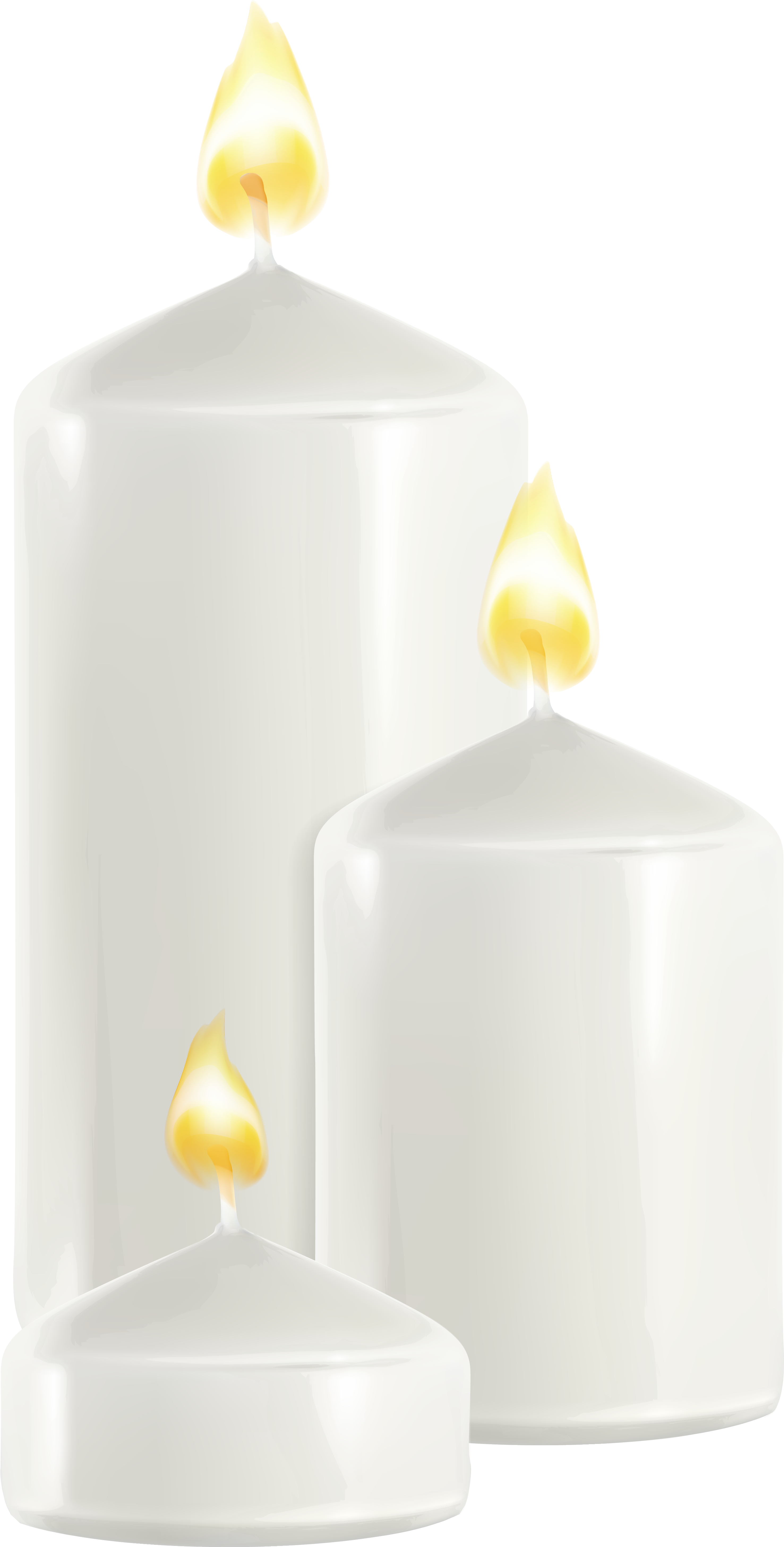 Candles Png Clip Art - Clip Art (3083x5900)