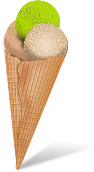 Free Ice Cream Clipart - Sugar Food Png (328x572)