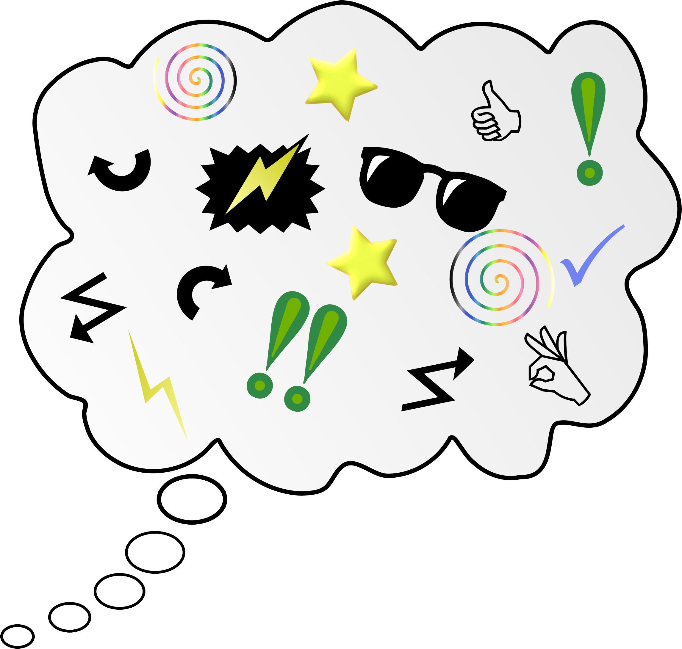 Brainstorming Idea Clip Art - Brainstorming Idea Clip Art (2292x2182)