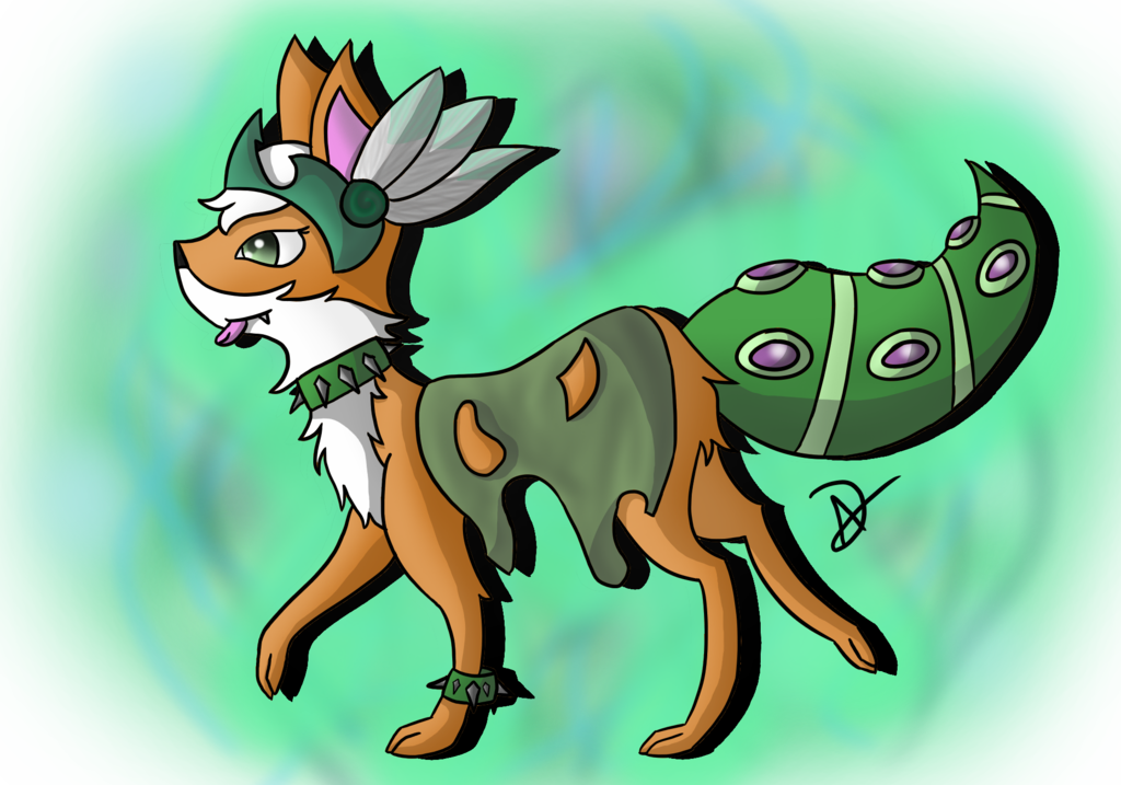 Animal Jam Fox By Foxtail20gamer On Deviantart - Cartoon (1024x717)