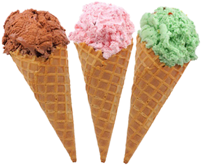 We Offer Over 42 Flavors Of Delicious Hand-dipped Ice - Ice Cream Cone (792x668)
