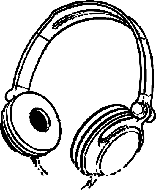Listening Post And Buddy Reading - Headphones Clipart (525x640)