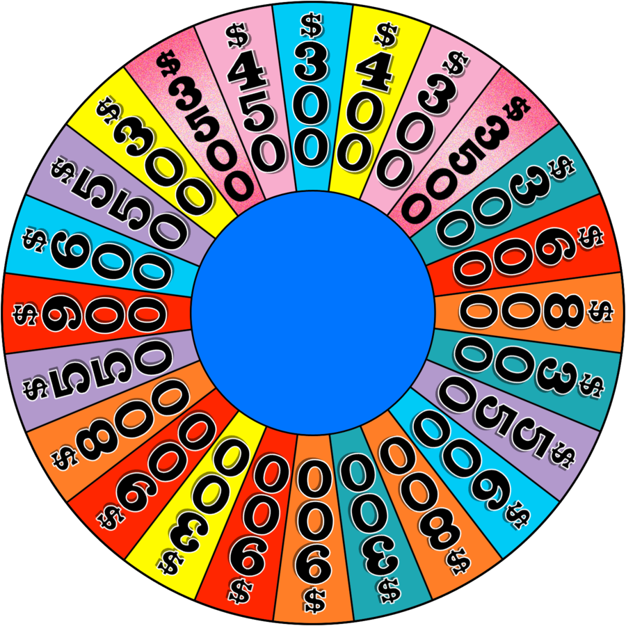 Roda A Roda Intro Wheel By Wheelgenius - Wheel Of Fortune Board Game (900x900)