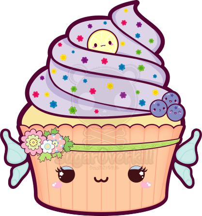 Kawaii - Cupcakes Kawaii Cute (417x446)