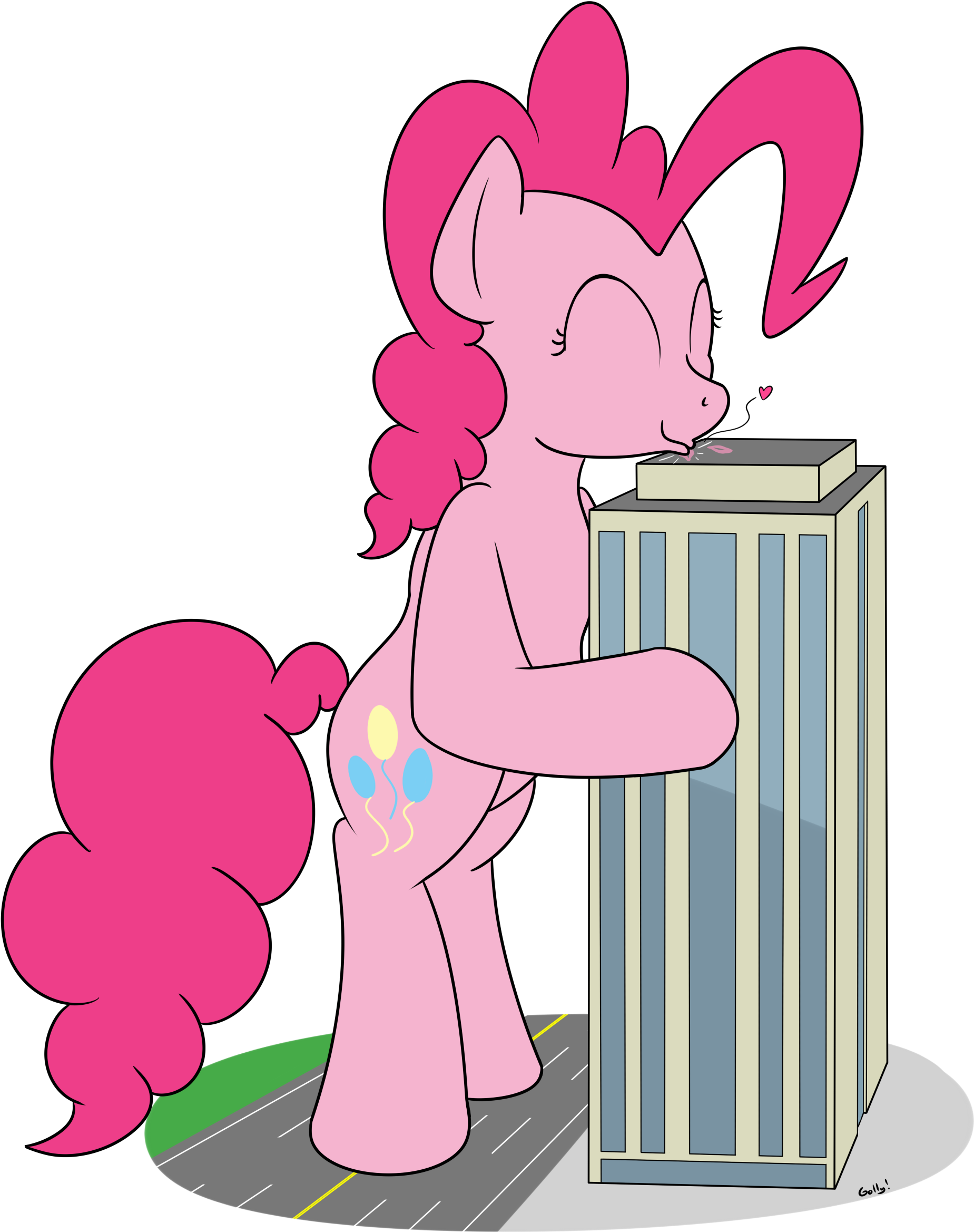Goll Pinkie Pie Twilight Sparkle Rainbow Dash Rarity - Giant Pinkie Pie (2104x2458)