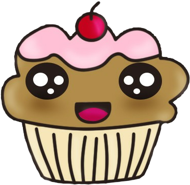 Chocolate Banana Bread Cupcake Transparent Tumblr - Happy Birthday Husband Gif (500x425)