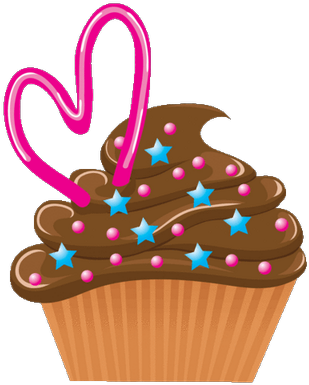 Cupcake Transparent Background My Cupcake Love - Cupcake Animado Gif (400x400)