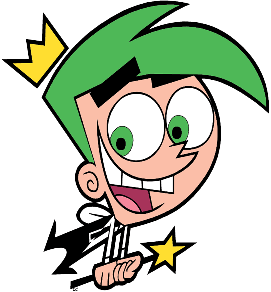 Images Were Colored And Clipped By Cartoon Clipart - Fairly Odd Parents Coloring Pages (541x584)