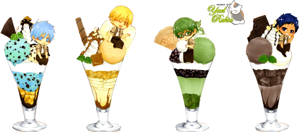 Yaelrukia 63 4 Render Kuroko No Basket Chibi By Yaelrukia - Kuroko No Basket Chibi (1024x449)