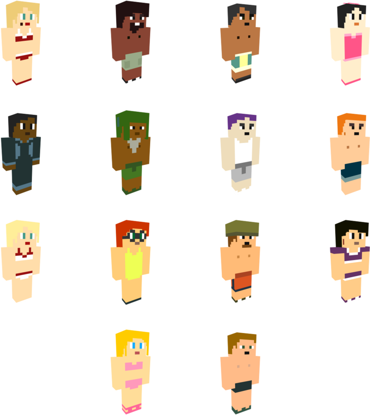 Total Drama Minecraft 3rd Gen Swimwear By Cahenry12 - Total Drama Ella Swimsuit (894x894)