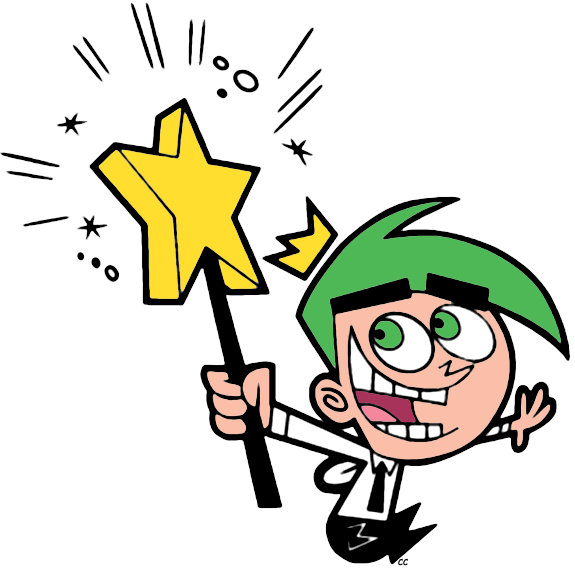 Images Were Colored And Clipped By Cartoon Clipart - Fairly Odd Parents Coloring Pages (575x569)