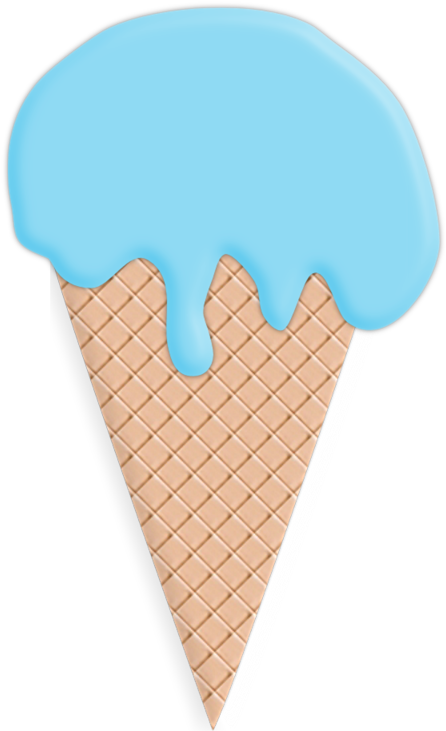 Lacarolita Sweet Candy Ice Cream3 - Helado Azul Png (800x800)