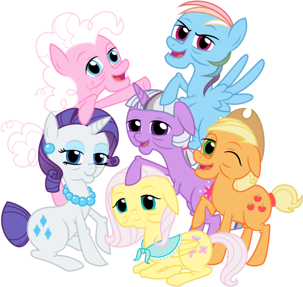 Pony Pinkie Pie Applejack Twilight Sparkle Rainbow - Pony Pinkie Pie Applejack Twilight Sparkle Rainbow (1071x1024)