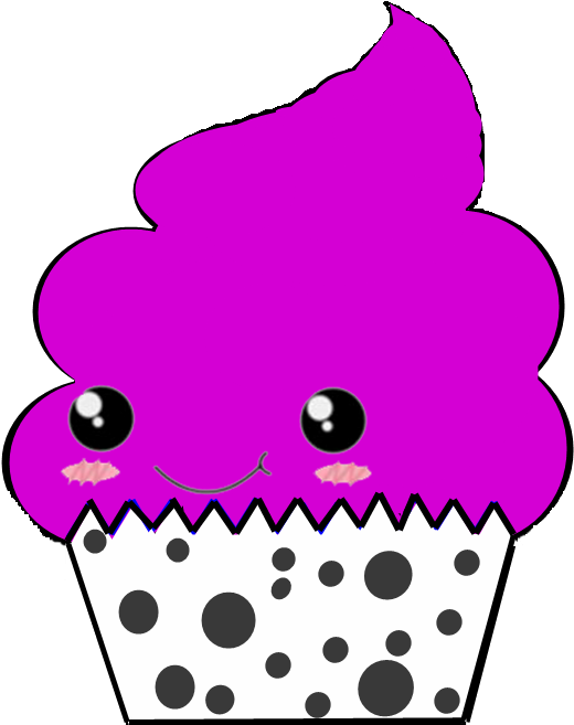 Cute Cupcake Png By Kaniaeditings - Kawaii Cupcake Png (900x800)