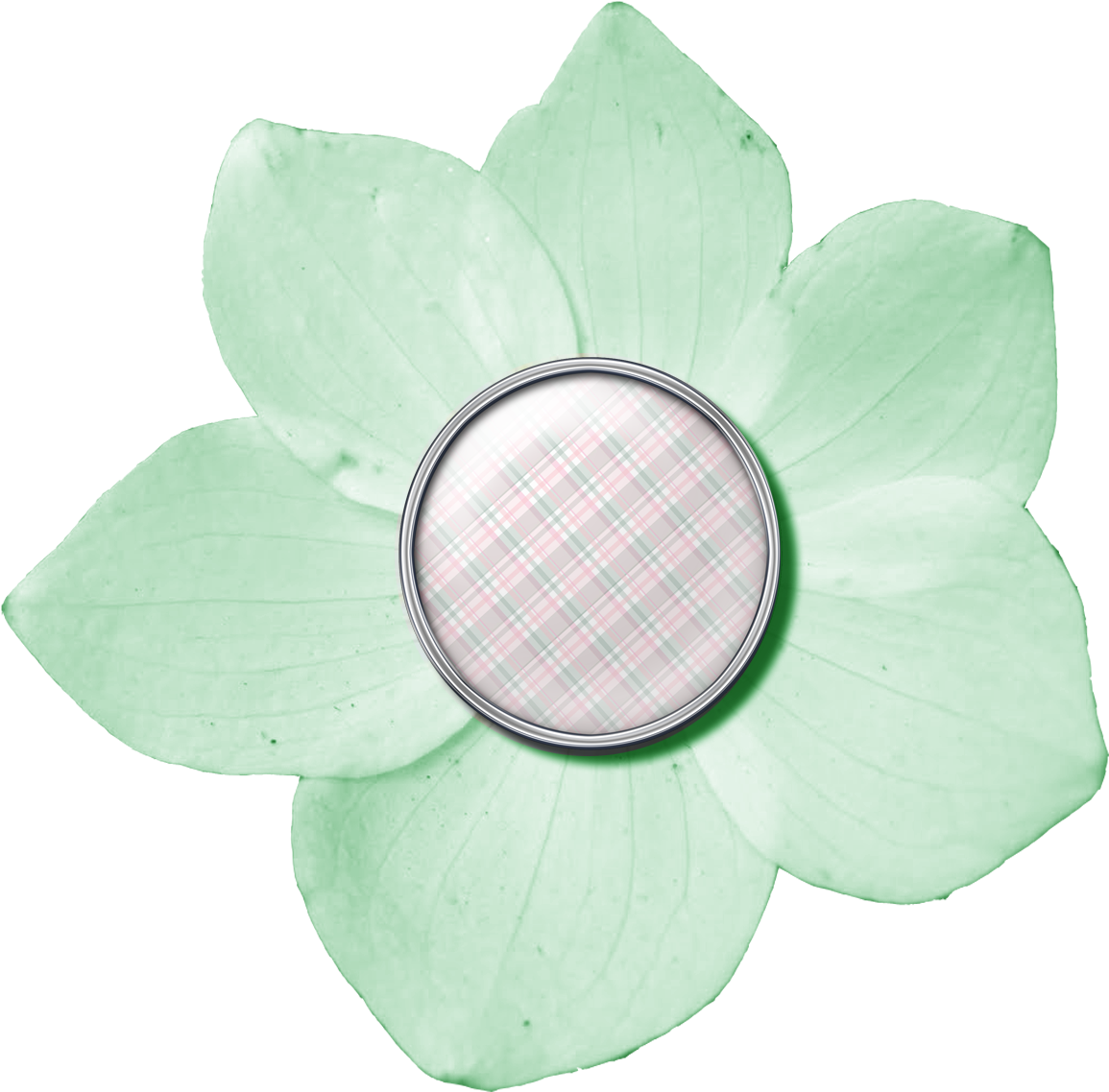 Paper Flower Digital Scrapbooking Clip Art - Paper Flower Digital Scrapbooking Clip Art (1200x1200)