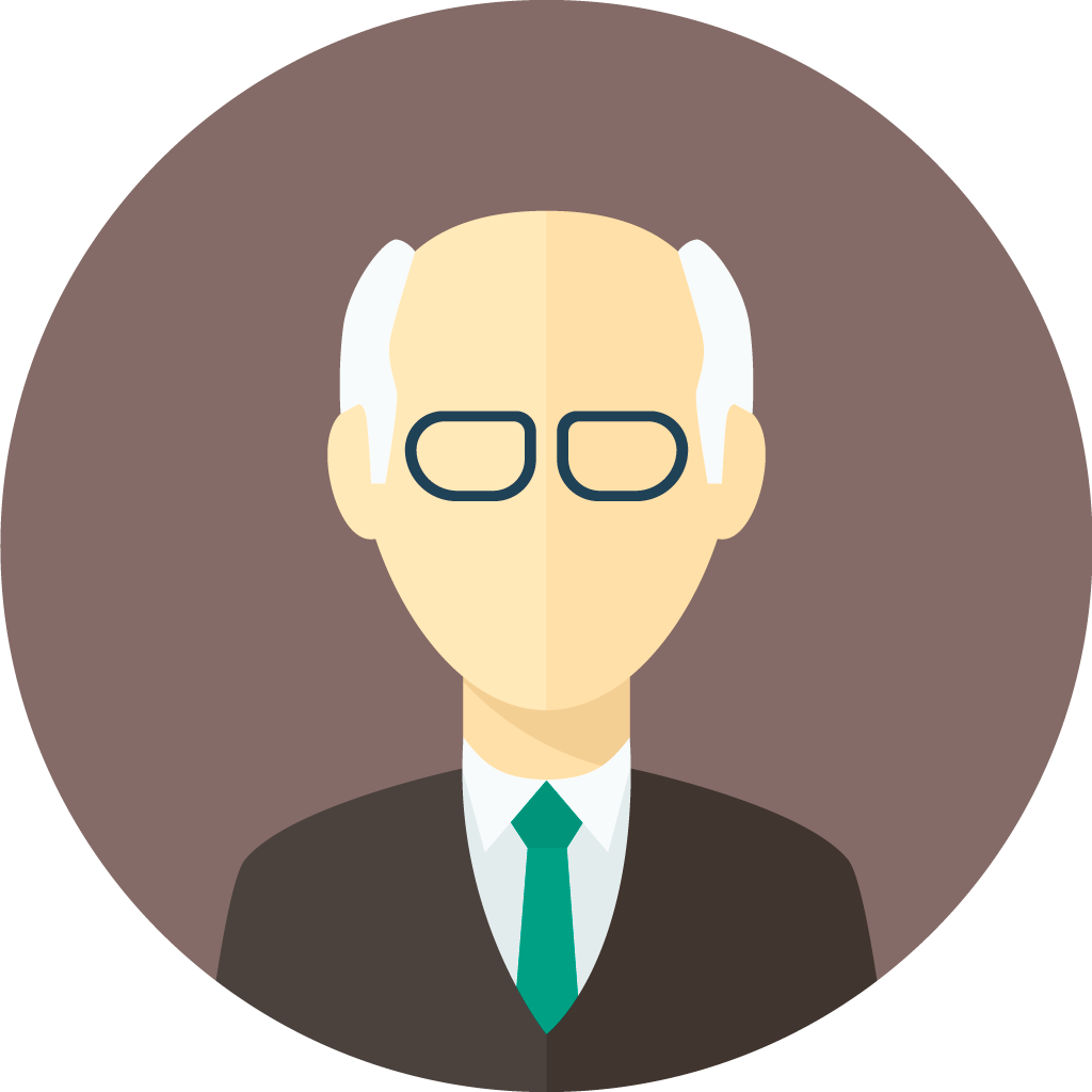 Flat Faces Icons Circle Man - New York Times App Icon (1024x1024)