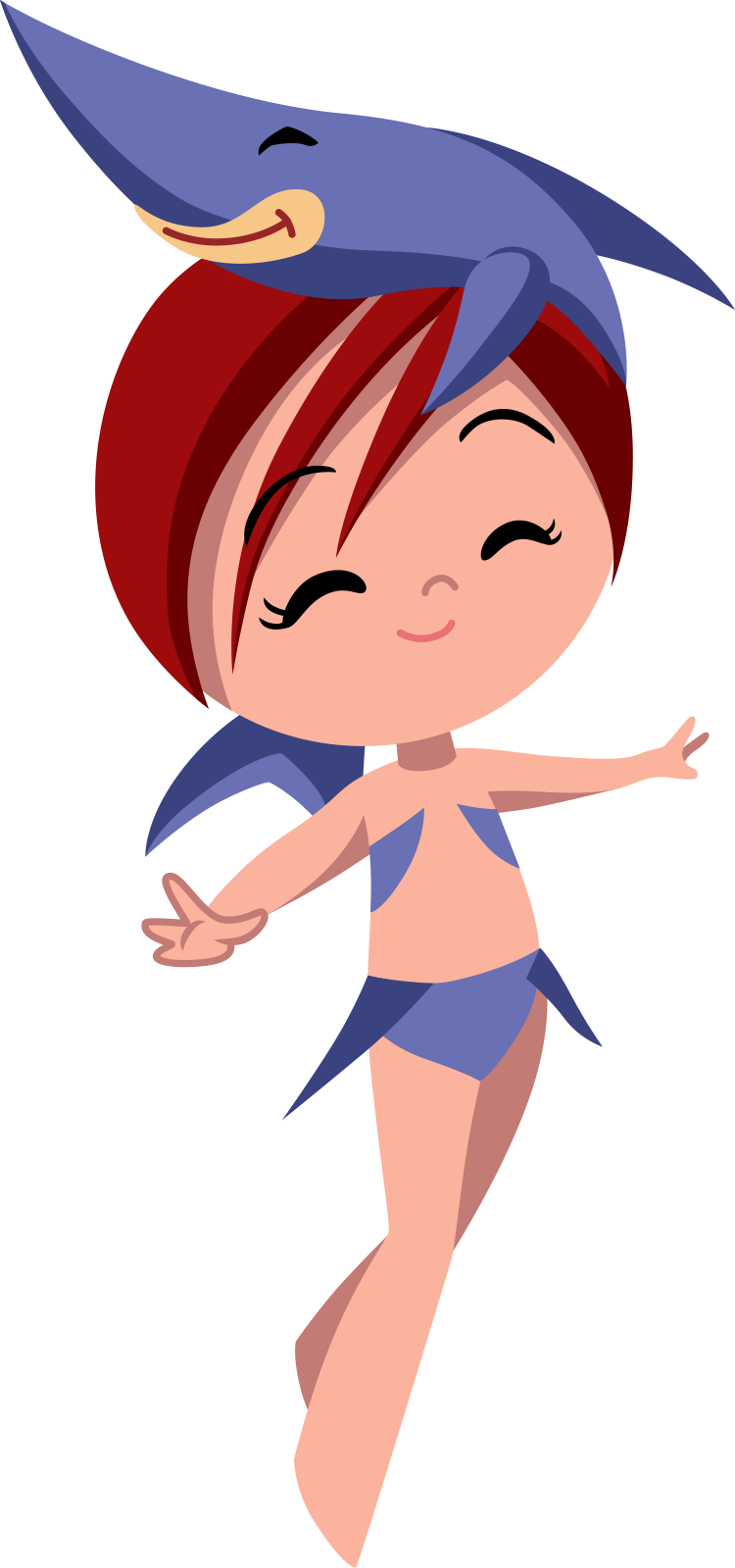 Marli Is The Swordfish Princess, With Her Crown Being - Sea Princesses Characters (750x1599)