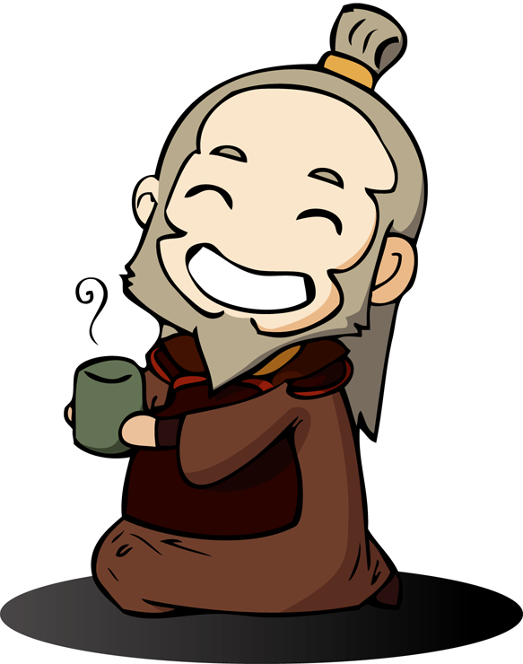 Uncle Iroh By Yume-fran - Uncle Iroh Cute (583x740)