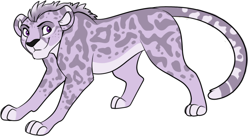 Cheetah Litter Cub 4 By Points For Paws - Cartoon (970x583)