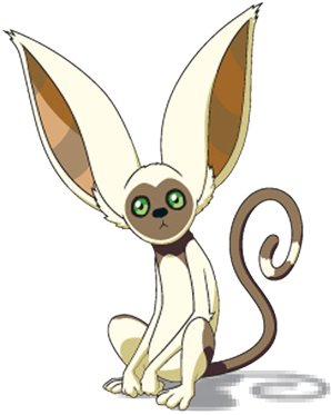 Momo Is A Winged Lemur Who Is Aang's Pet In Avatar - Avatar Last Airbender Momo (400x400)