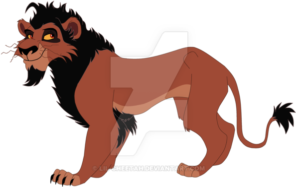 Lion King Fanart Archive Lil Cheetah (600x385)