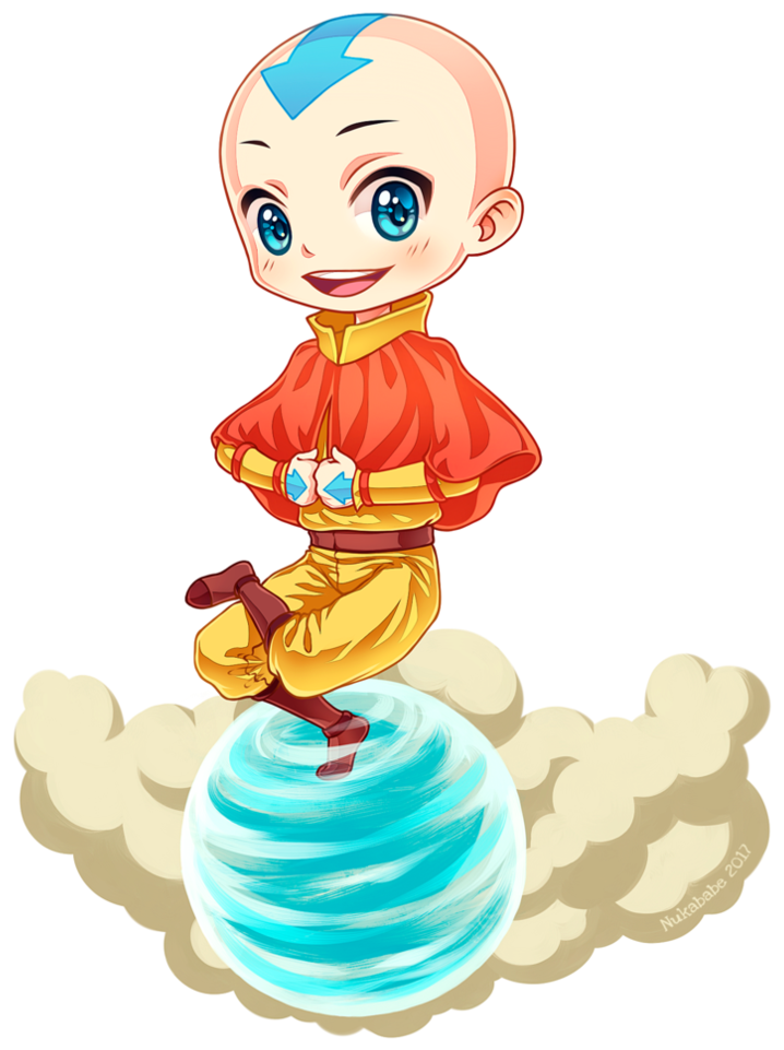 Avatar Aang By Nukababe - Avatar Aang Kawaii (794x1006)