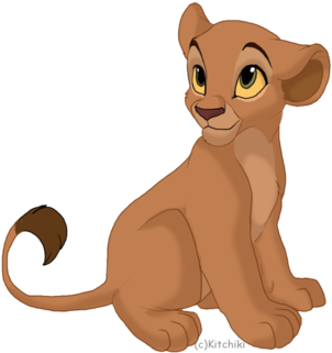 Sarafina Cub Clipart By Kitchiki On Deviantart - Lion King Sarafina As A Cub (400x438)