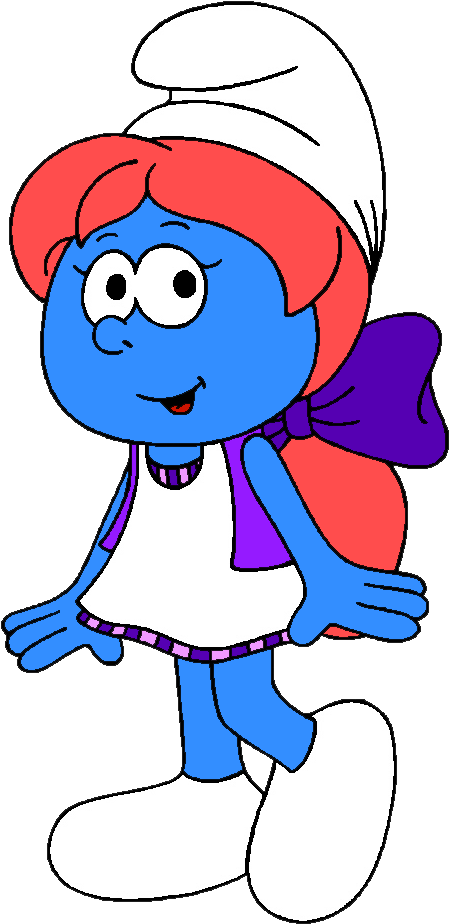 Sissy Smurfette - Colored - Sissy (501x980)