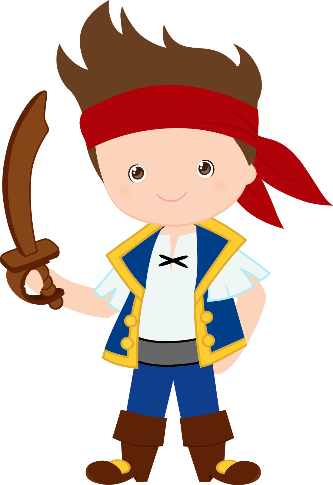 Pirata - Jake And The Neverland Pirates (1099x1600)