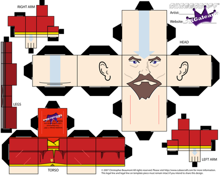 Cubeecraft Of Bolin Avatar Legend Of Korra - Minecraft Hitler Hd Skin (443x350)