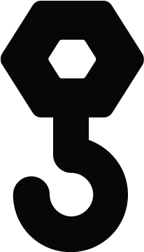 Crane, Factory, Forklift, Hook, Construction Lifter - Hook Construction (800x800)