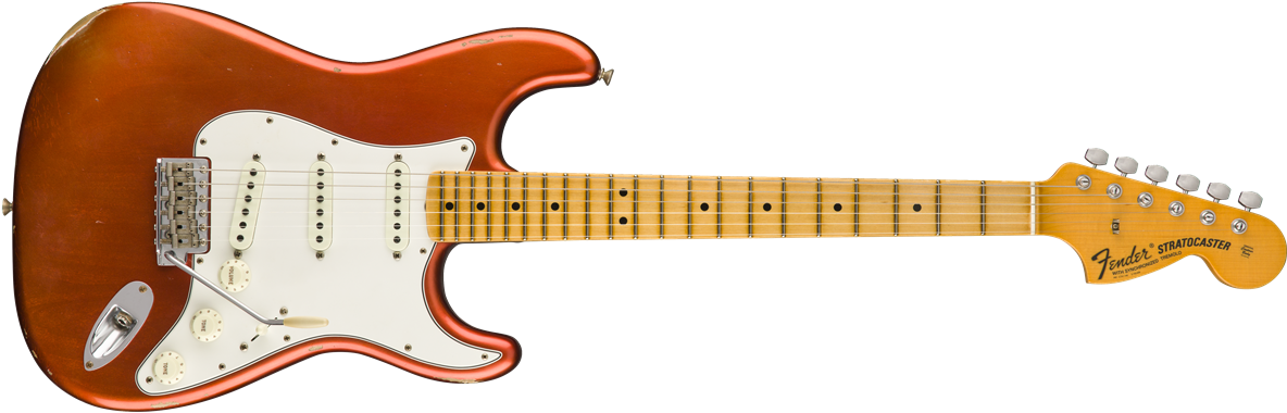 1968 Stratocaster Relic®, Maple Fingerboard, Faded - Fender Jimmie Vaughan Stratocaster (1186x386)